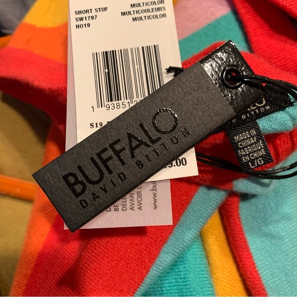 SHORT STUF sweater NWT buffalo david bitton. - Picture 5 of 5